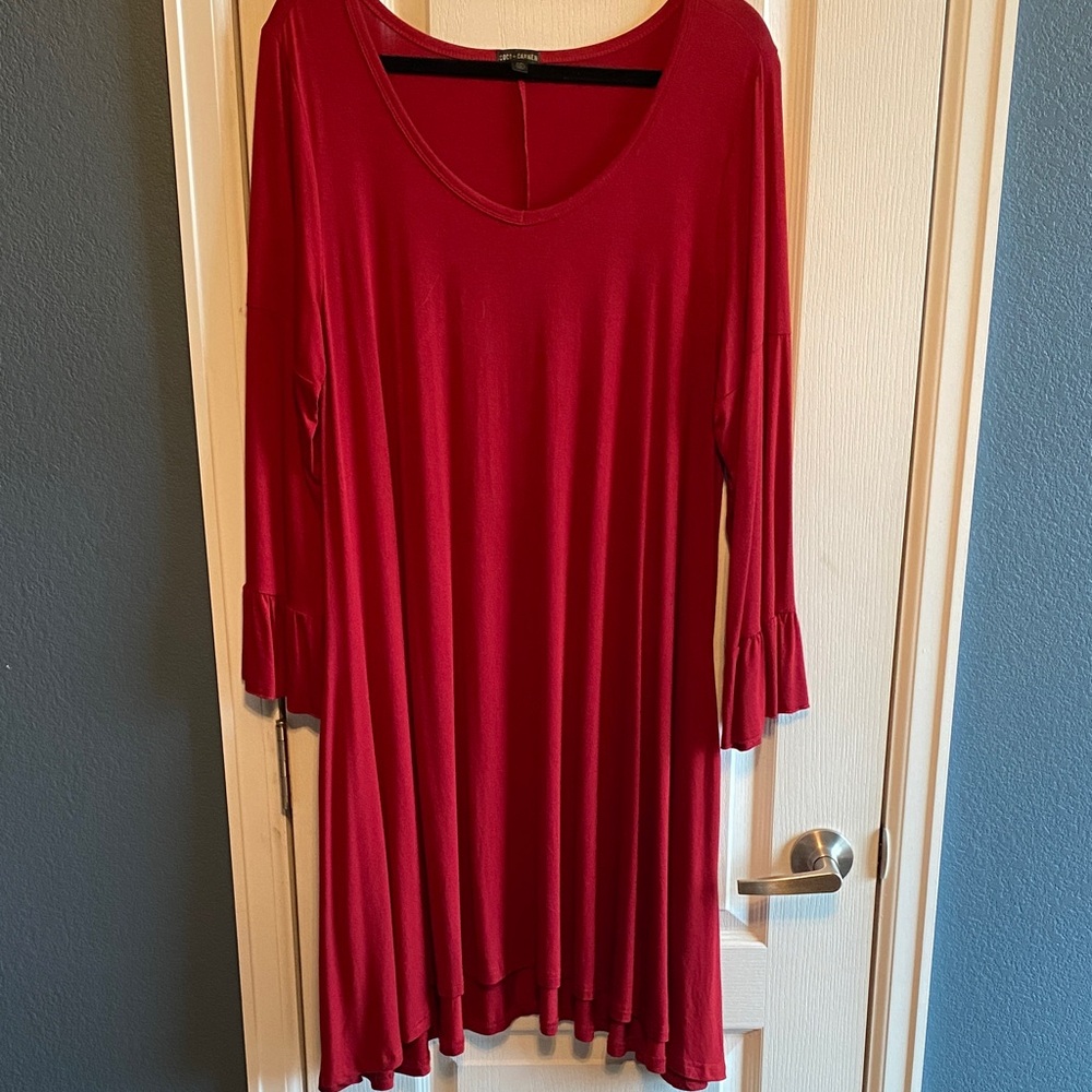 Coco + Carmen Vibrant Red Dress